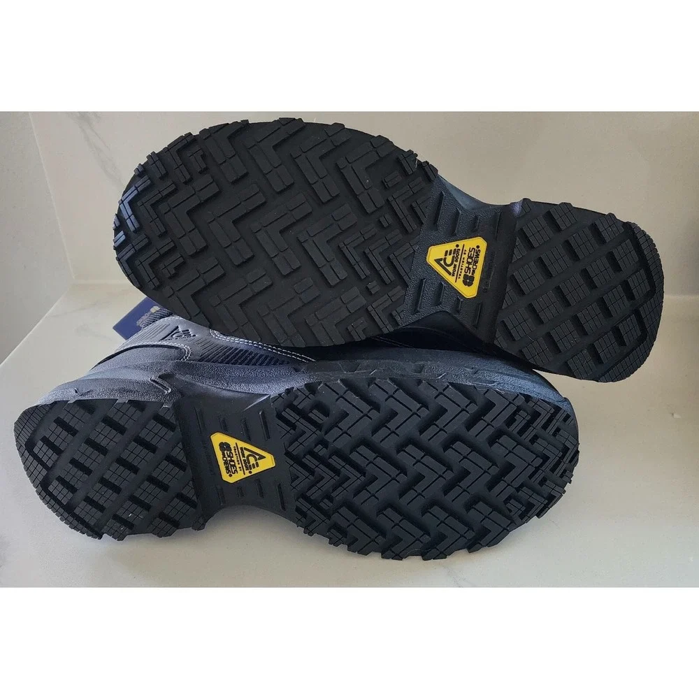 Shoe for Crew Stride Men's Slip Resistant Black Size 6.5 New With Tag